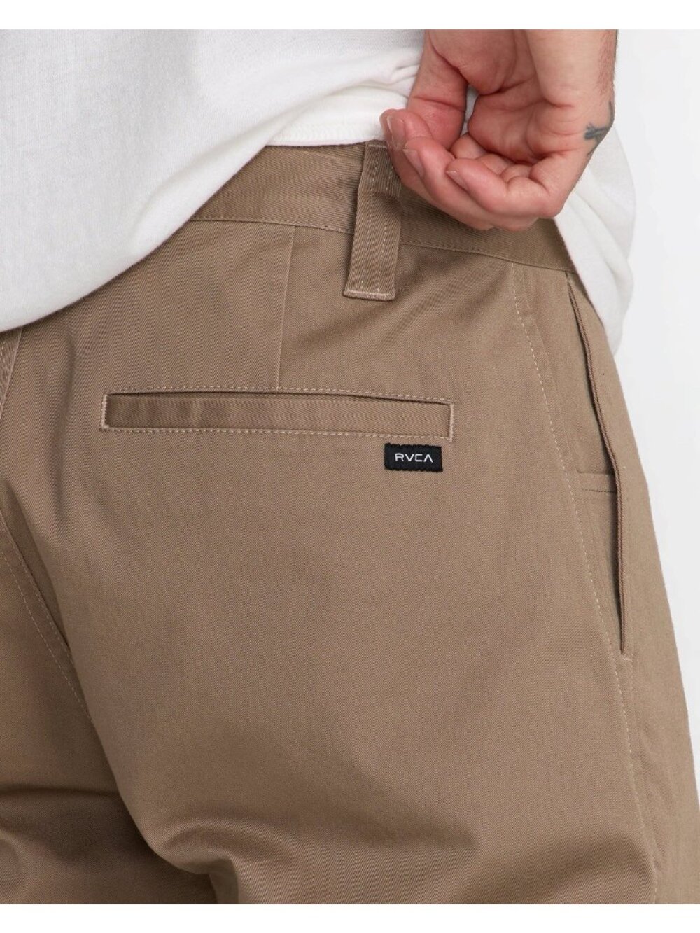 $66 RVCA Men’s Week-End Chino Pants Straight Fit Size 34 - Picture 4 of 4